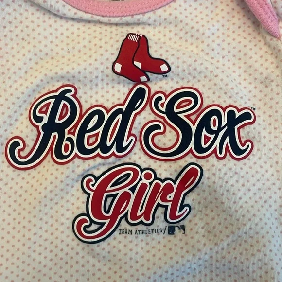 Red Sox Girl Onesie Excellent like-new condition Size 18M​ - Picture 2 of 5